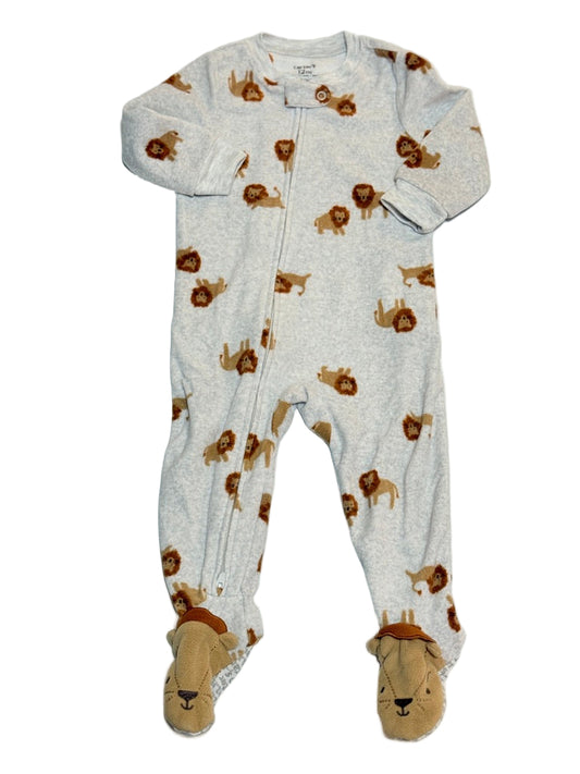 Carter's Fleece Lion Sleeper 12m