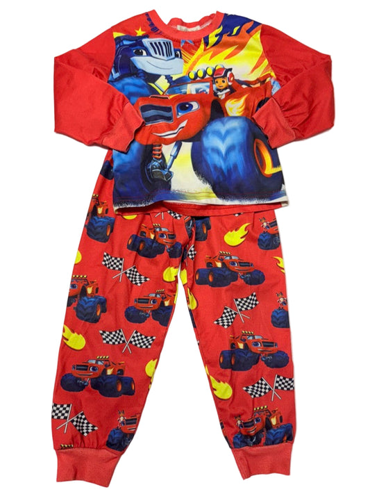 Blaze and The Monster Machines 2pc PJ Set 2-3y