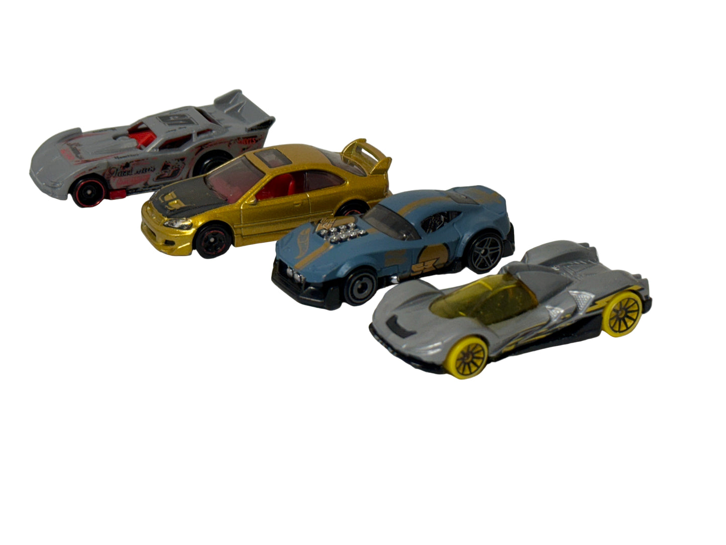 Hot Wheels 4pc mix bundle