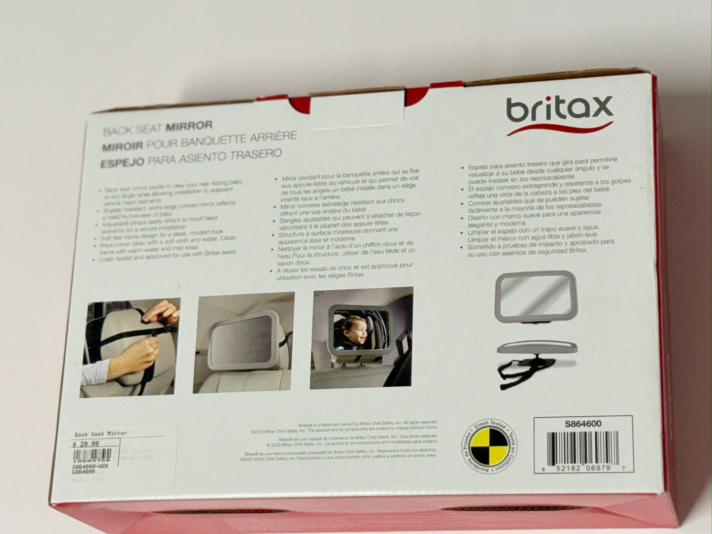 Britax-Back Seat Car Mirror