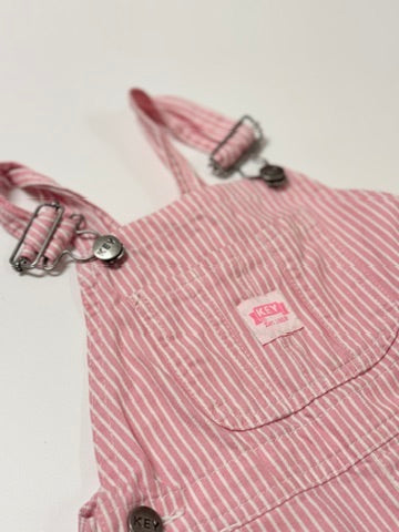 Overalls Pinstripe 100% Cotton 24m