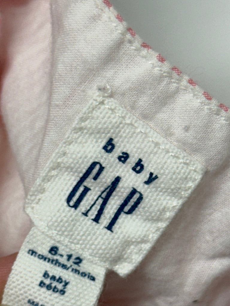 Baby Gap Pink Eyelet Dress, 6–12M