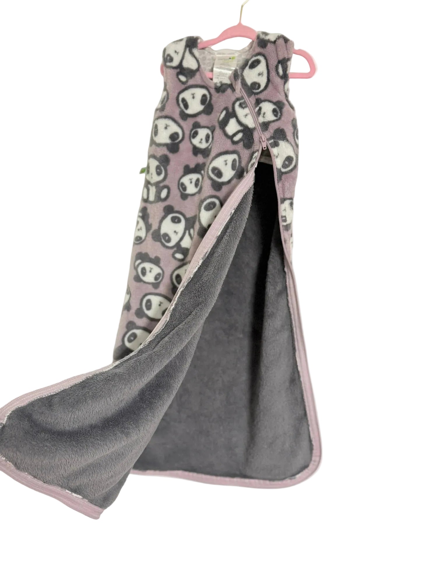Perlimpinpin panda fleece sleep sack – 6–18 months
