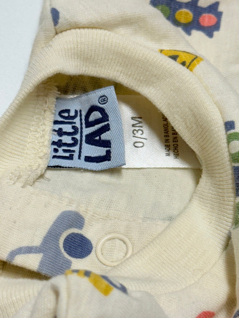Little Lad Car Onesie 0-3m