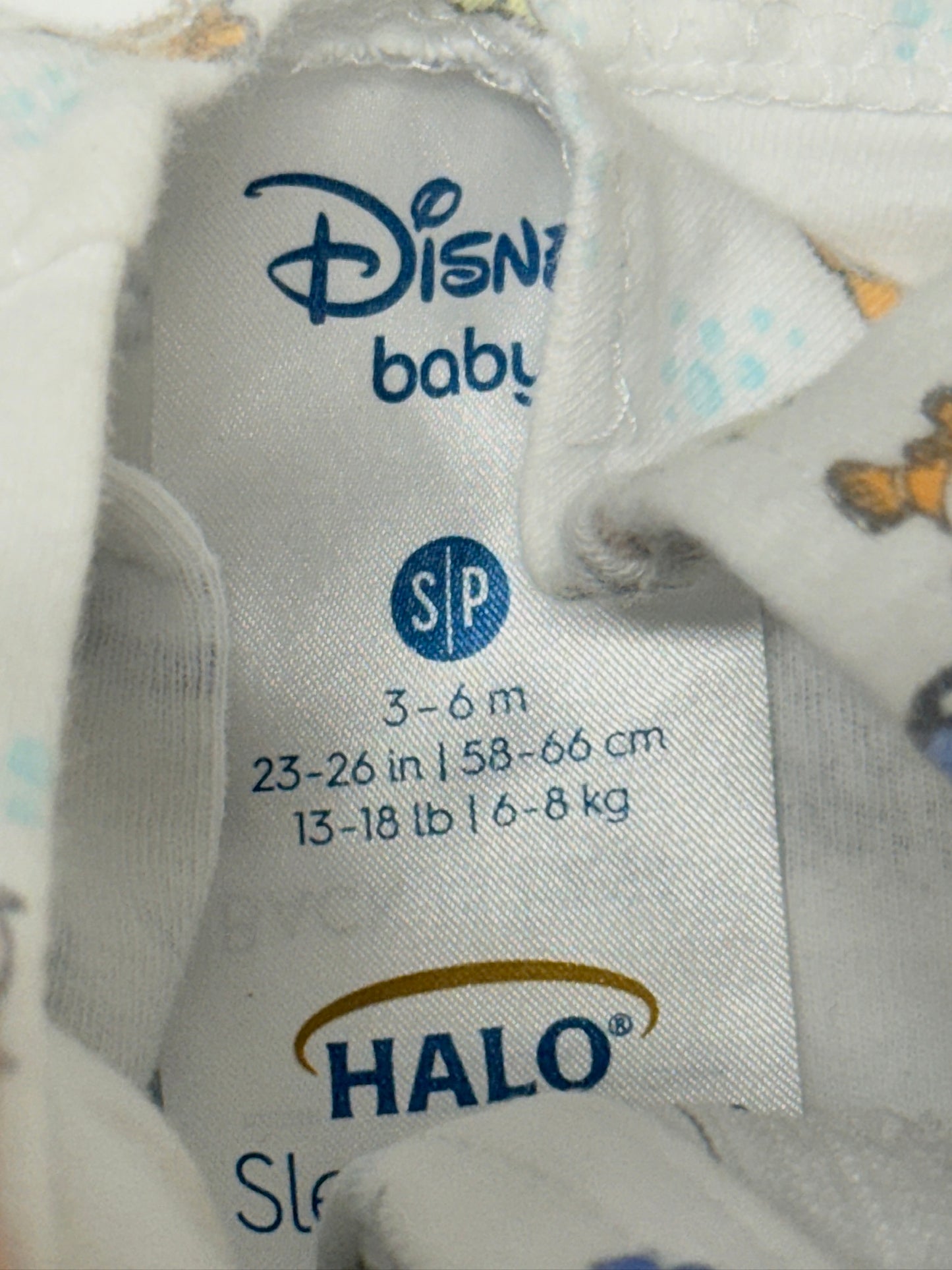 HALO SleepSack Swaddle, Disney Finding Nemo Print, 3–6M