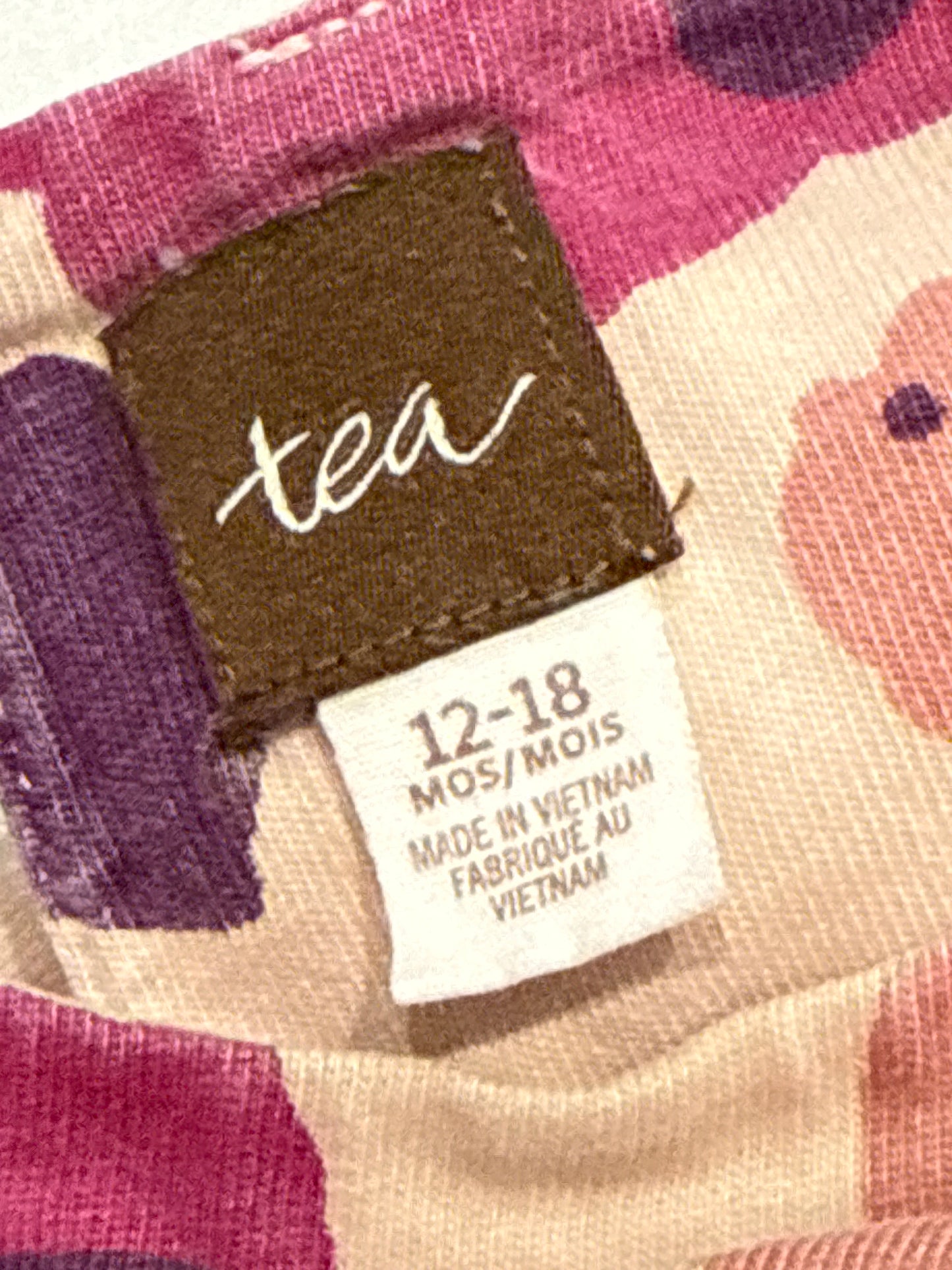 Tea 12-18m