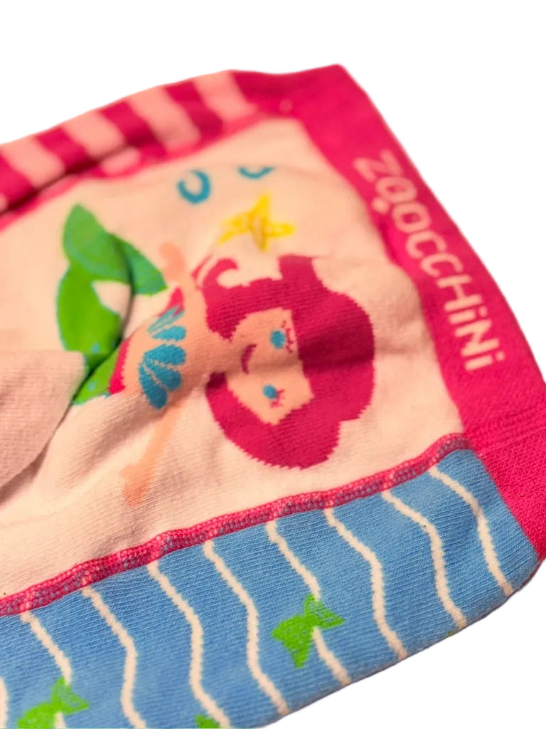 Crawling Zoocchini Mermaid leggings & Socks 6-12m