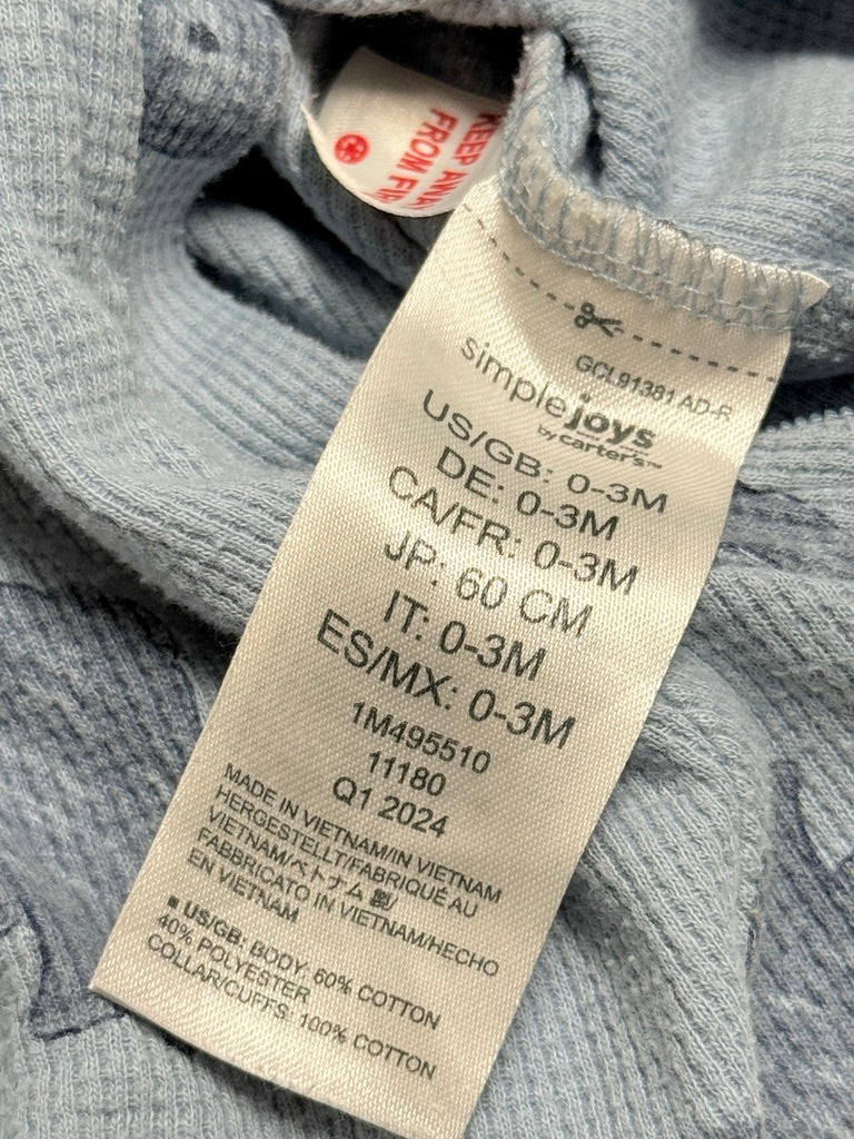 Carter's Bear Sleeper 0-3m