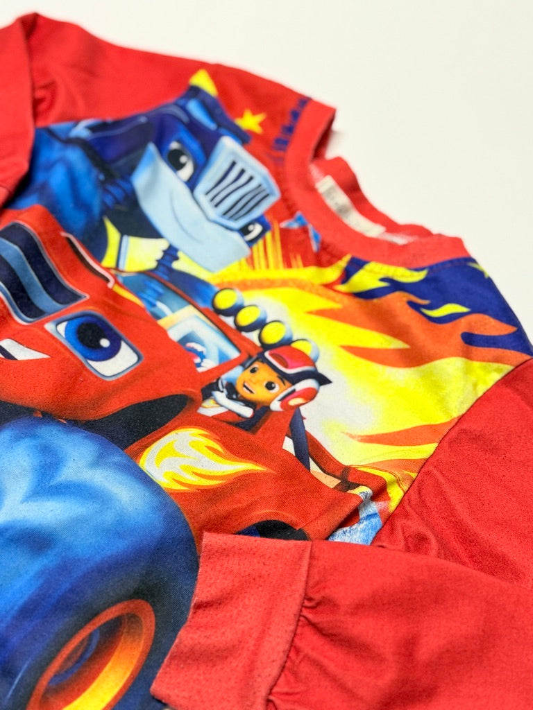 Blaze and The Monster Machines 2pc PJ Set 2-3y