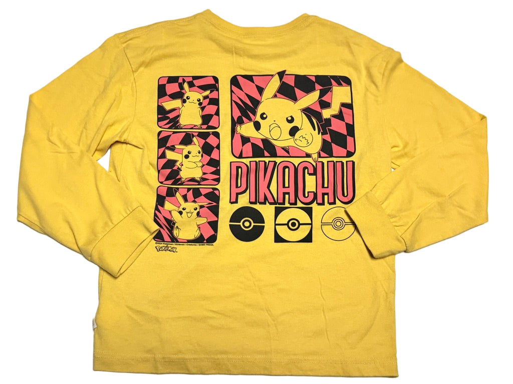 Pikachu Long Sleeve 10Y