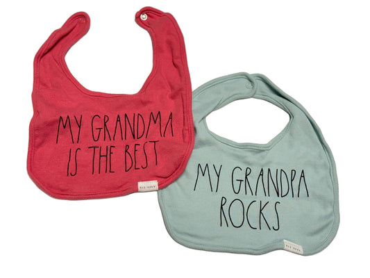 Rae Dunn Bibs 2pc
