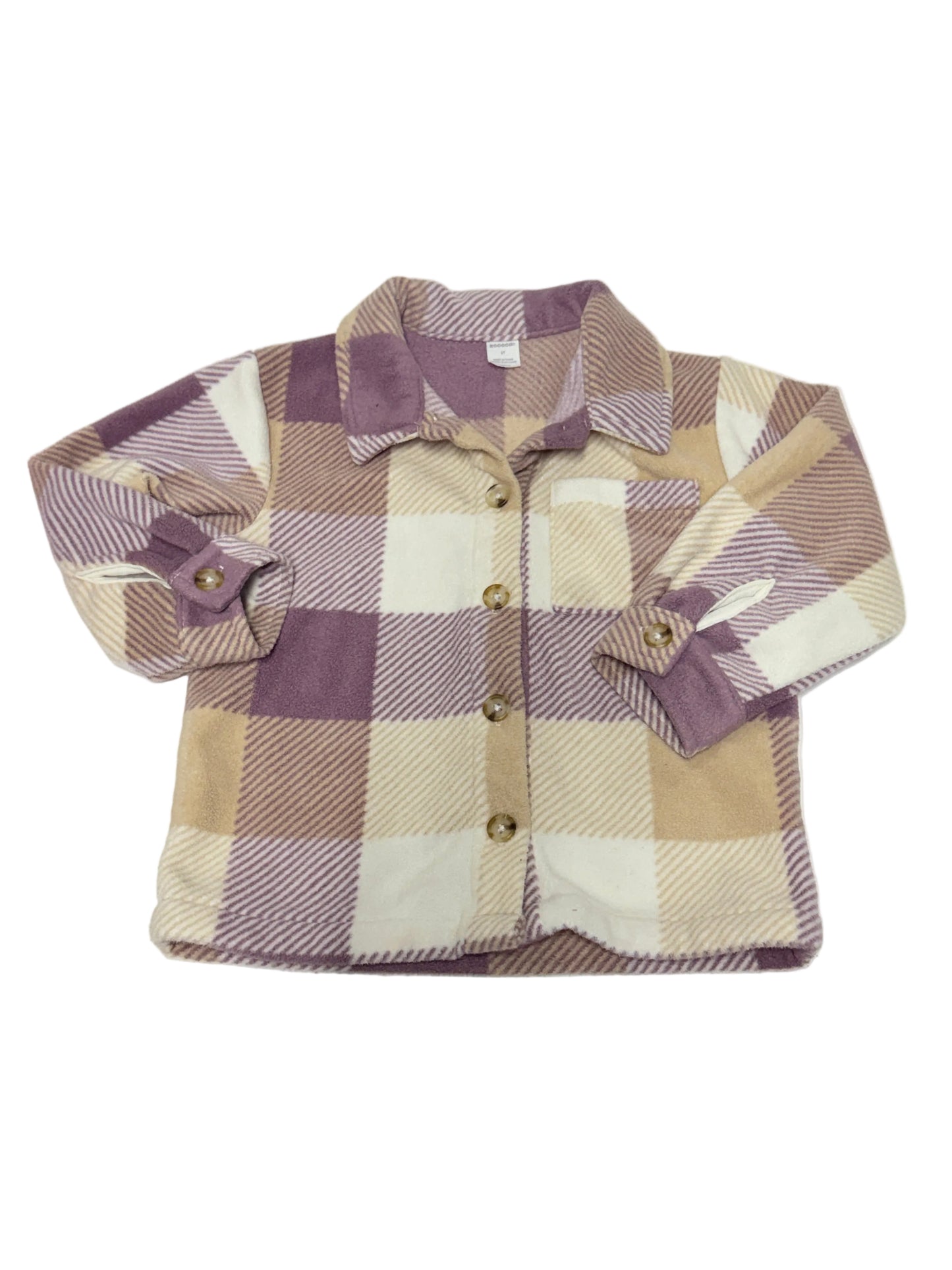 Rococo Plaid Shacket 4T