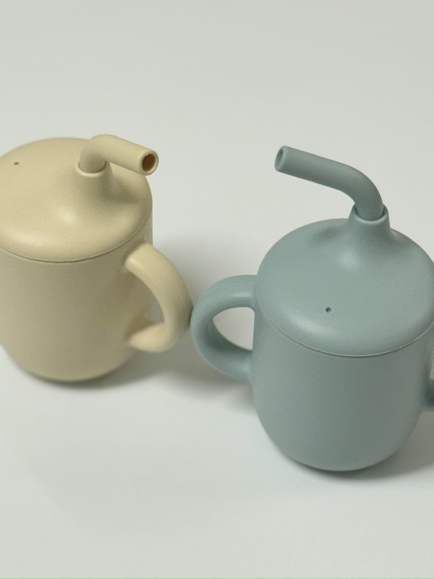 Set of 2 Straw Sippy Cups