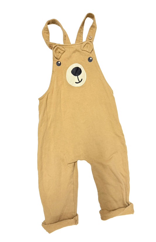 H&M Toddler Bear Overalls | Brown | Size 2–3Y