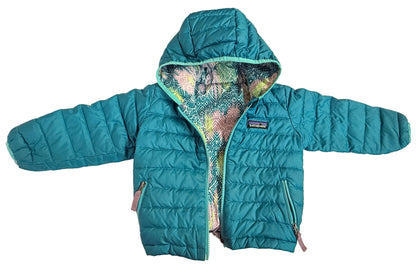 Patagonia Down Hooded Jacket Girls 2T