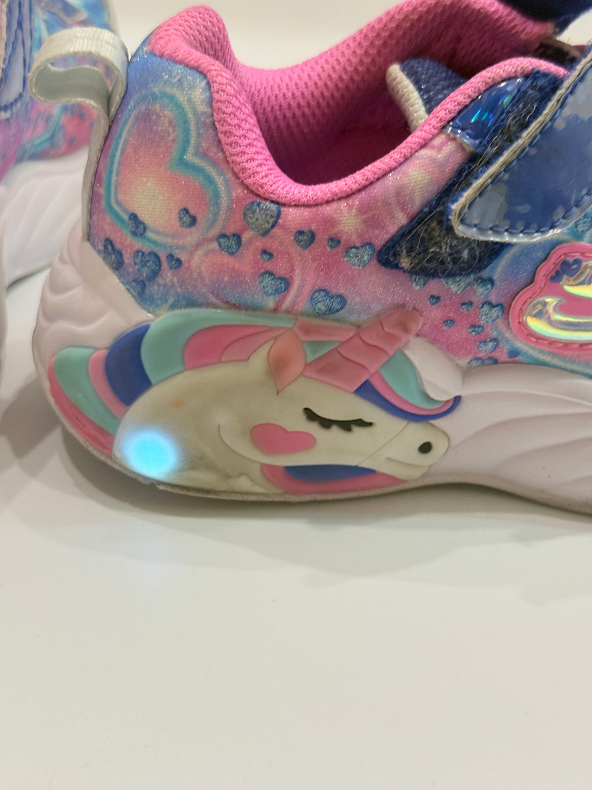 Skechers Unicorn Dreams Light-Up Sneakers Size 11