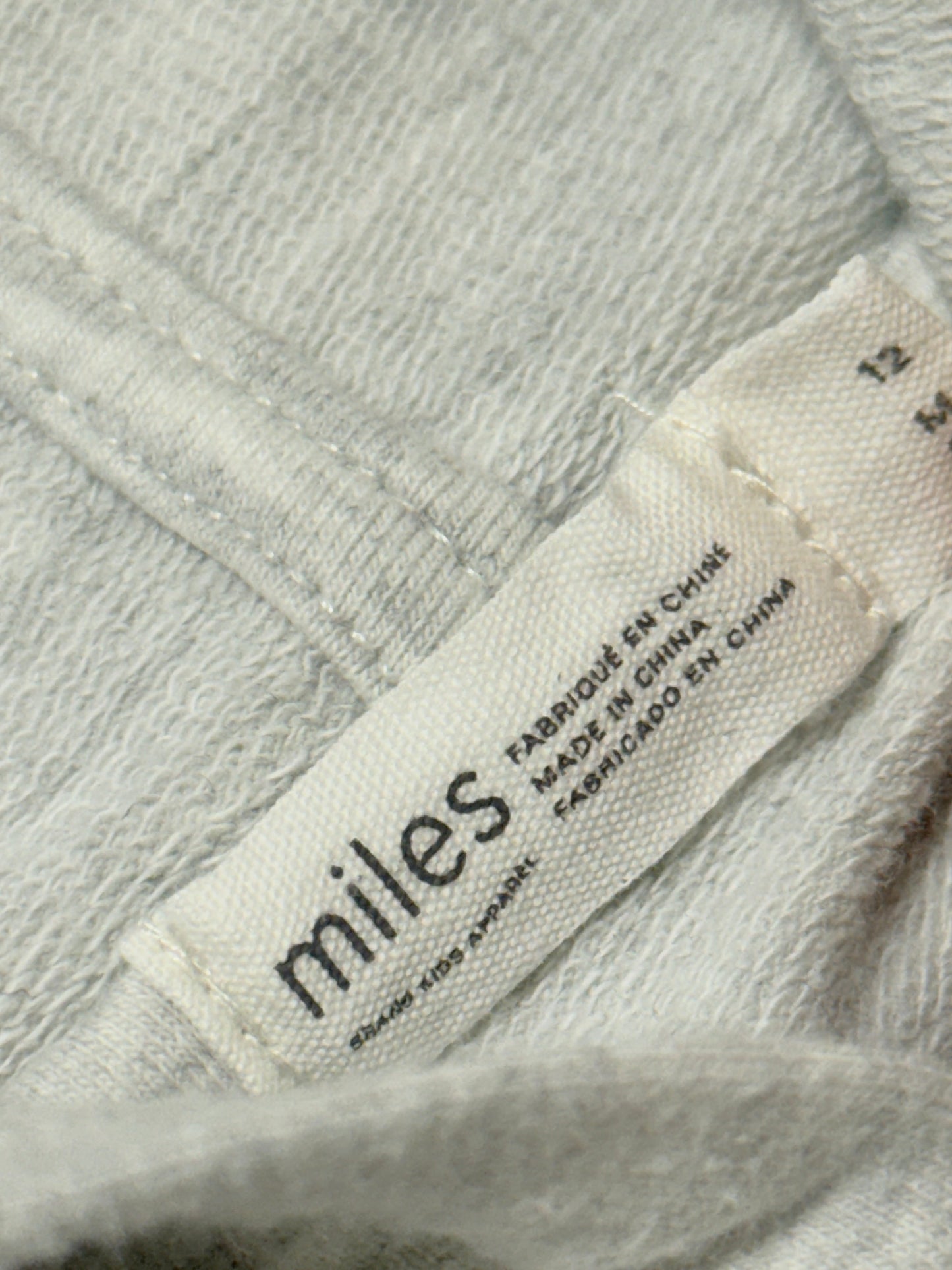 Miles the label 12m