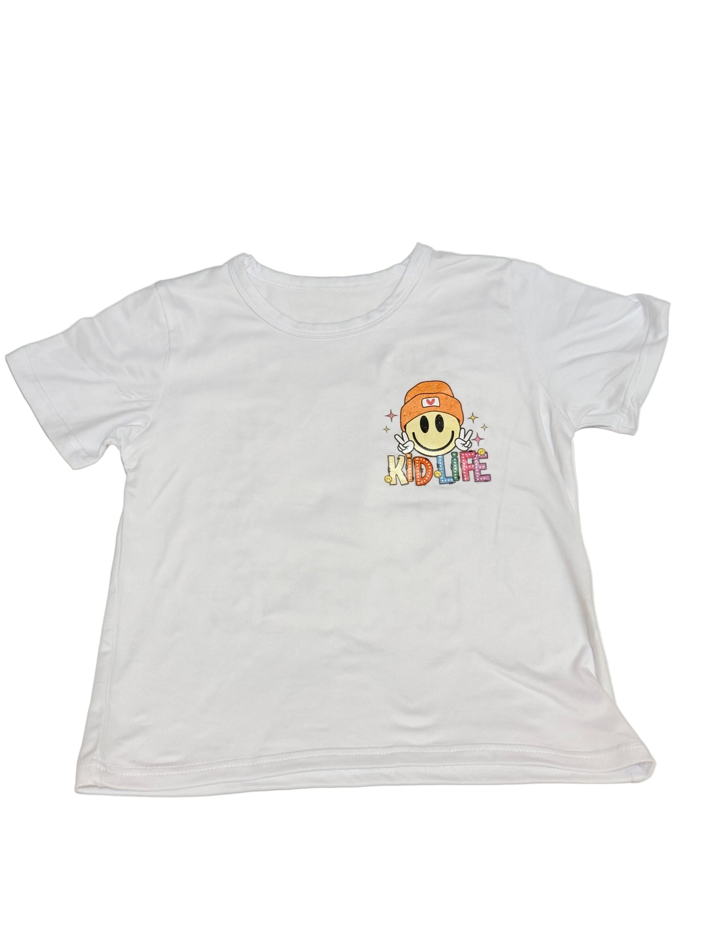 Unknown White A Little Bit Dramatic Tee Size 4-5T