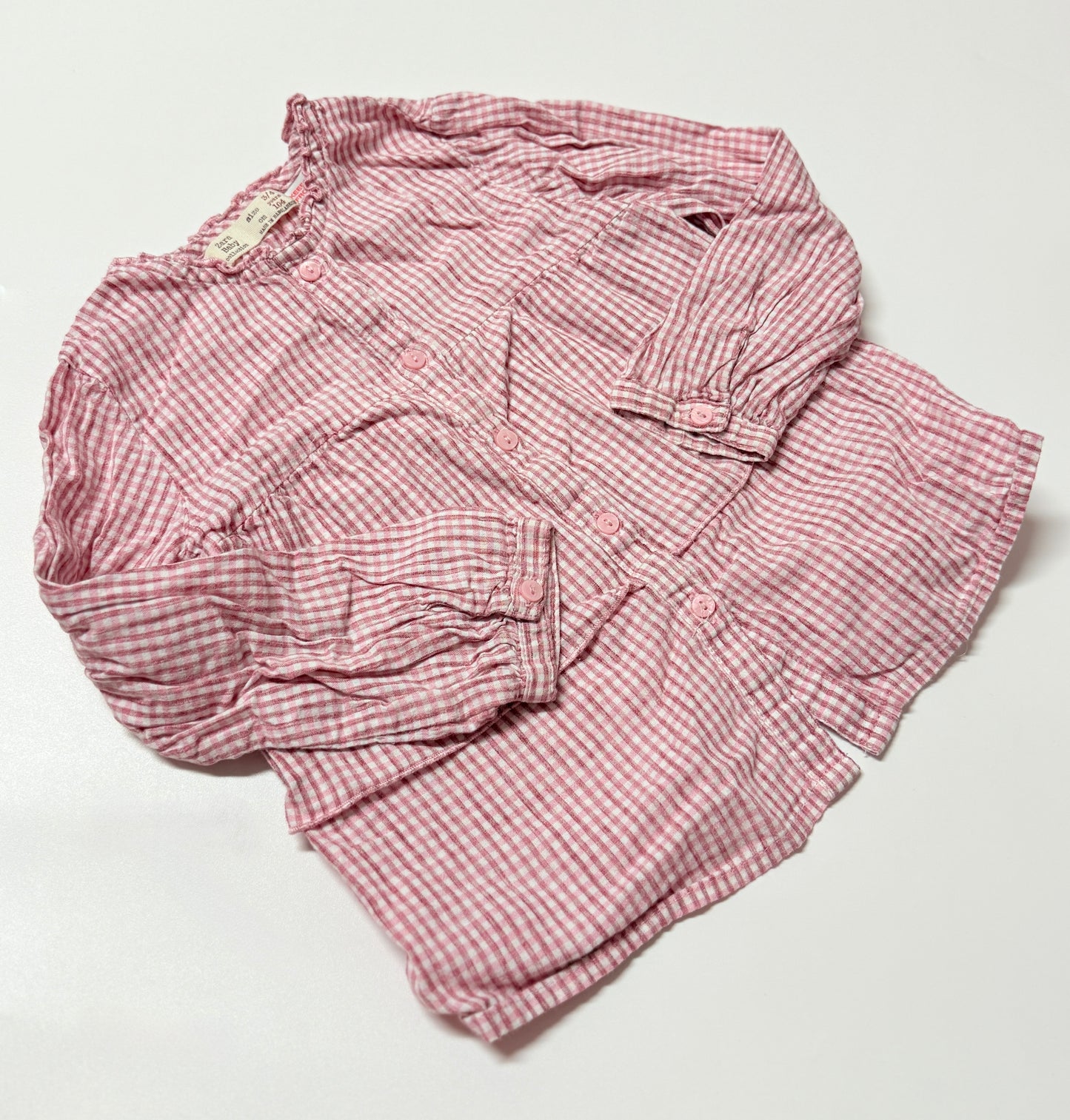 Zara Button up Shirt 3-4y