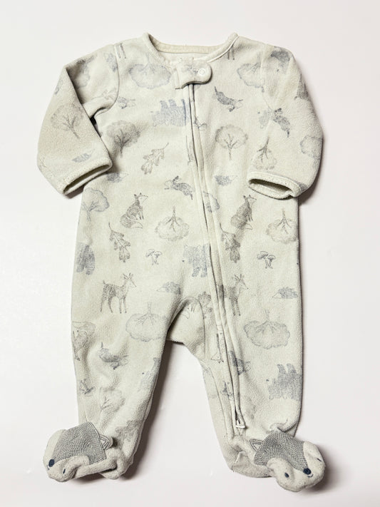 Carters 3m Forest Animal Fleece Sleeper
