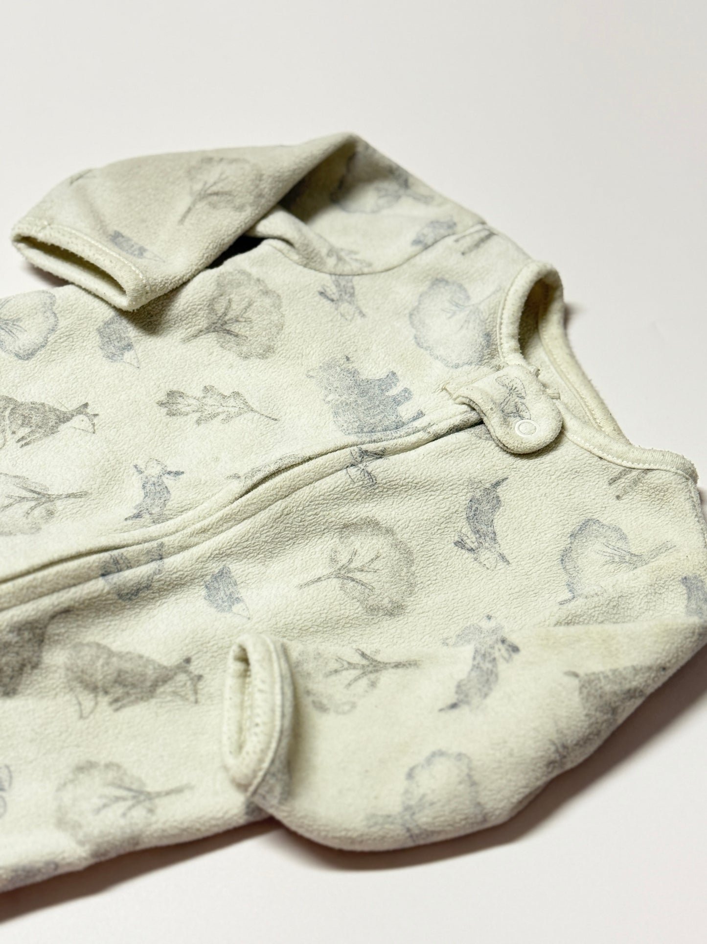Carters 3m Forest Animal Fleece Sleeper