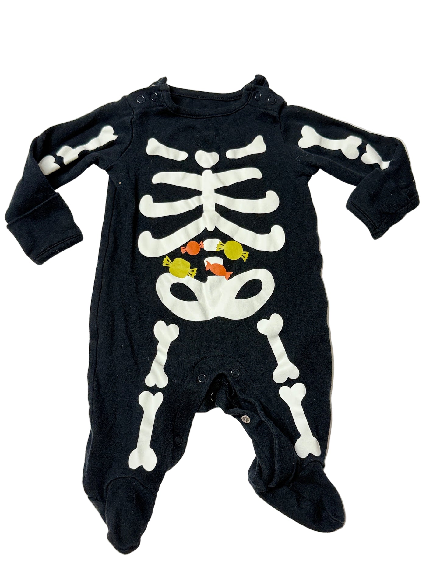 Carter's Skeleton 3m Onesie