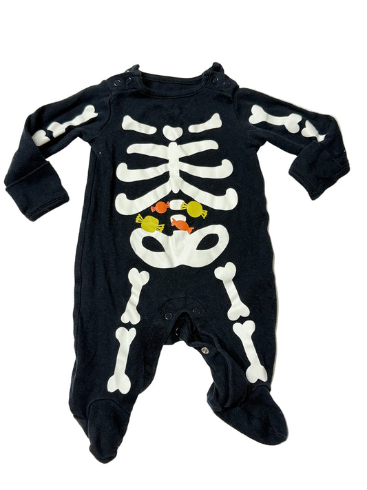 Carter's Skeleton 3m Onesie