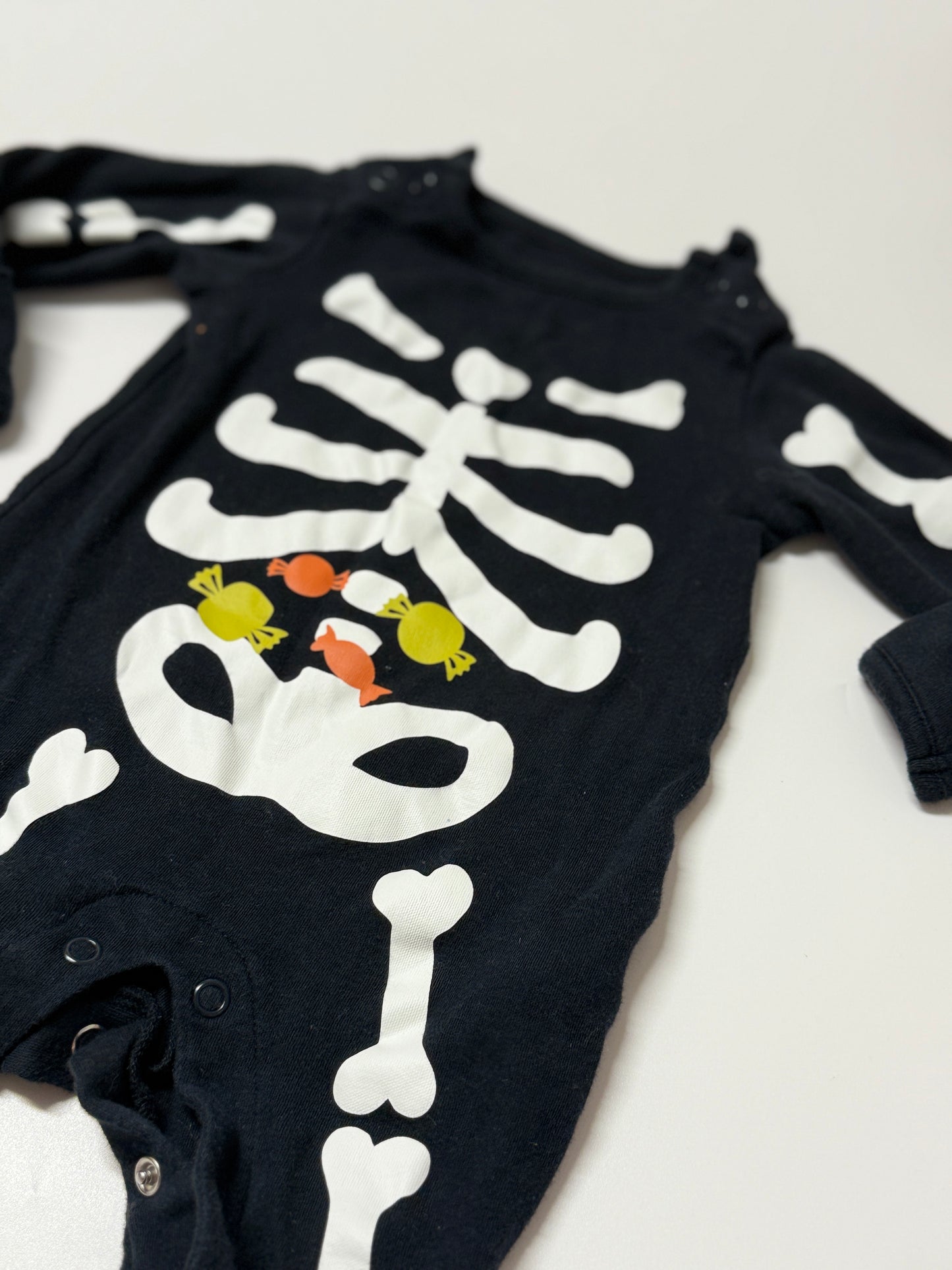 Carter's Skeleton 3m Onesie