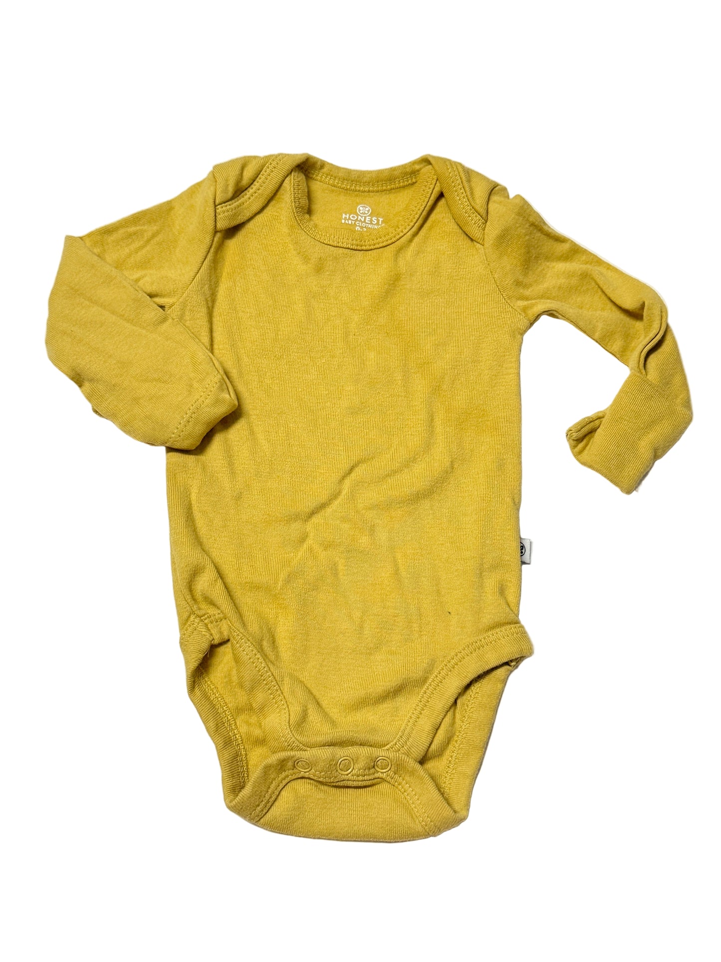 Honest Cotton Long Sleeve 0-3m 9x onesies 1x Pants