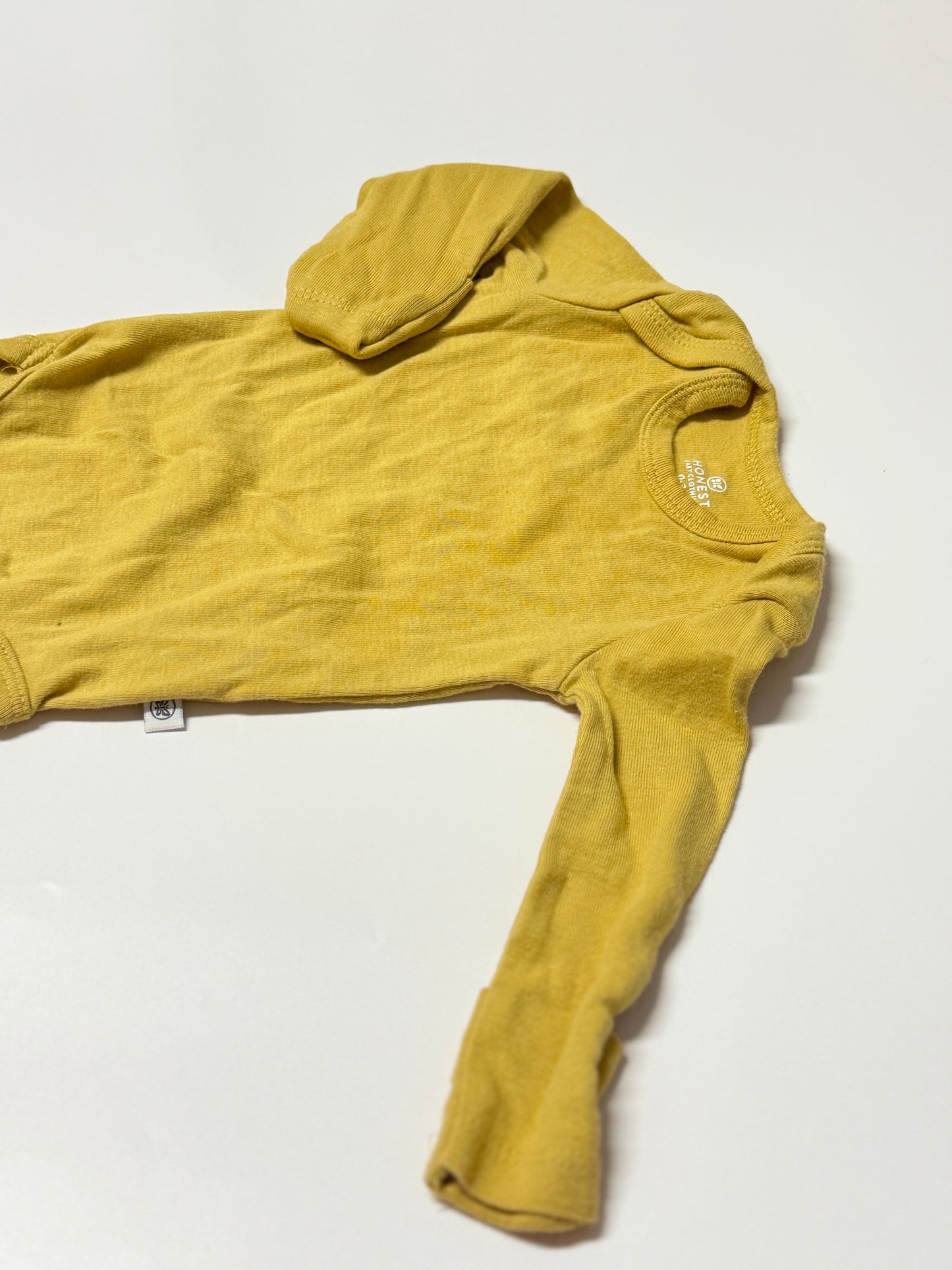 Honest Cotton Long Sleeve 0-3m 9x onesies 1x Pants