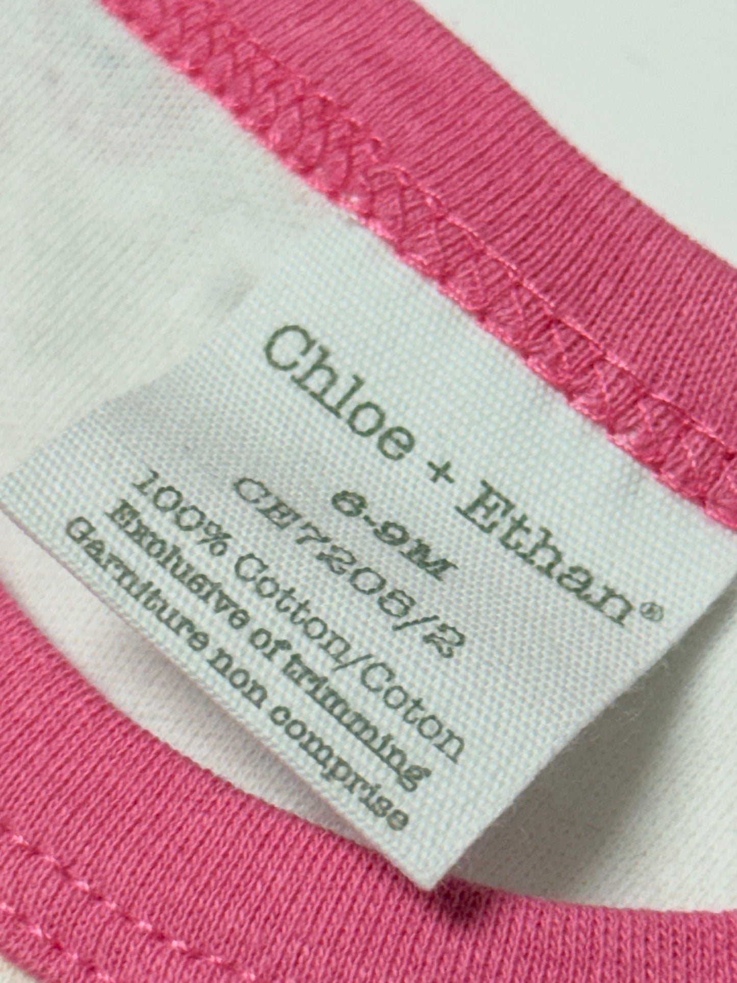 Chloe & Ethan Cotton NWT Onesie 6-9m