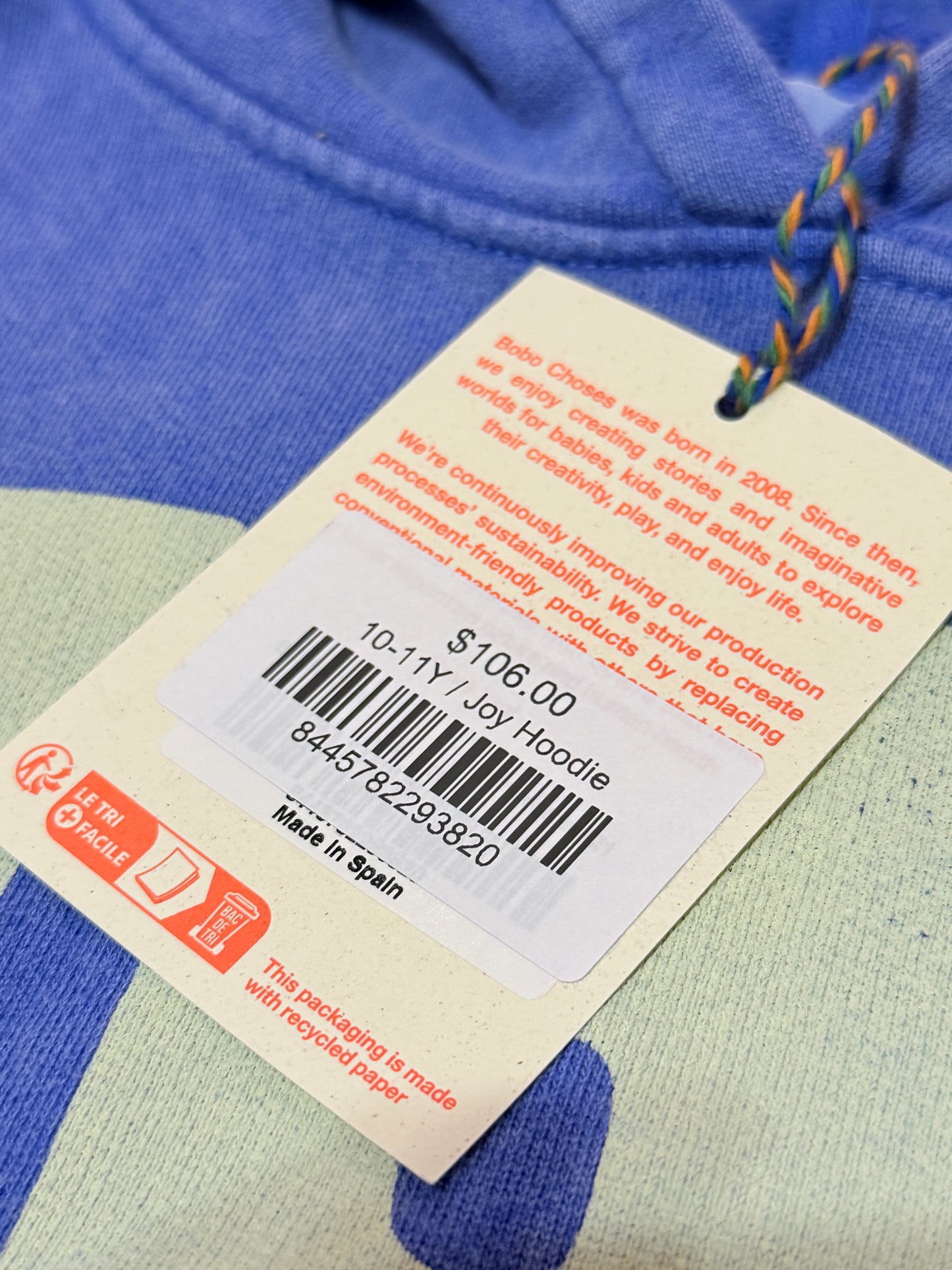 Bobo Chooses Joy 10-11Y