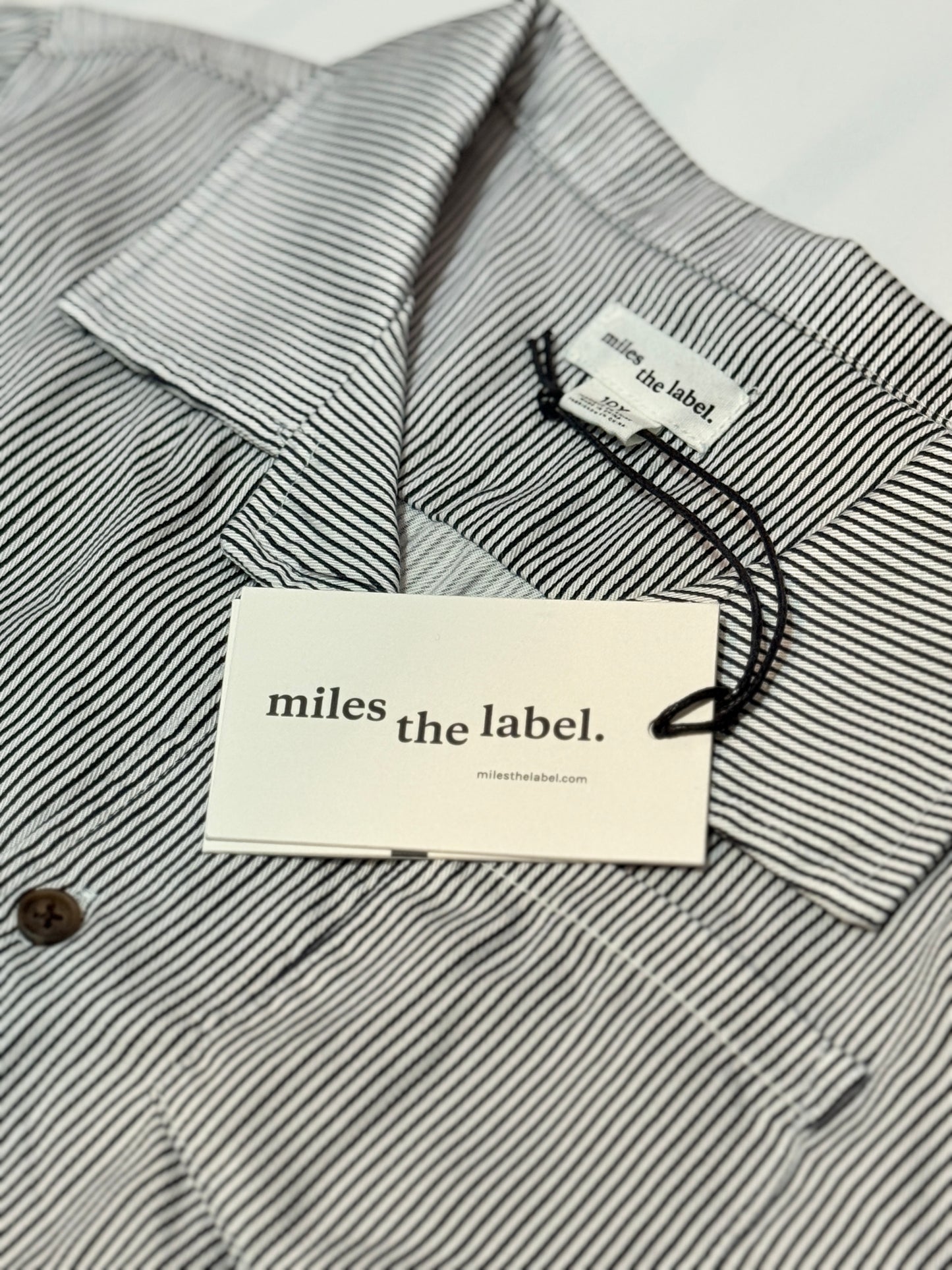 Miles the Label 10Y Button Up NWT