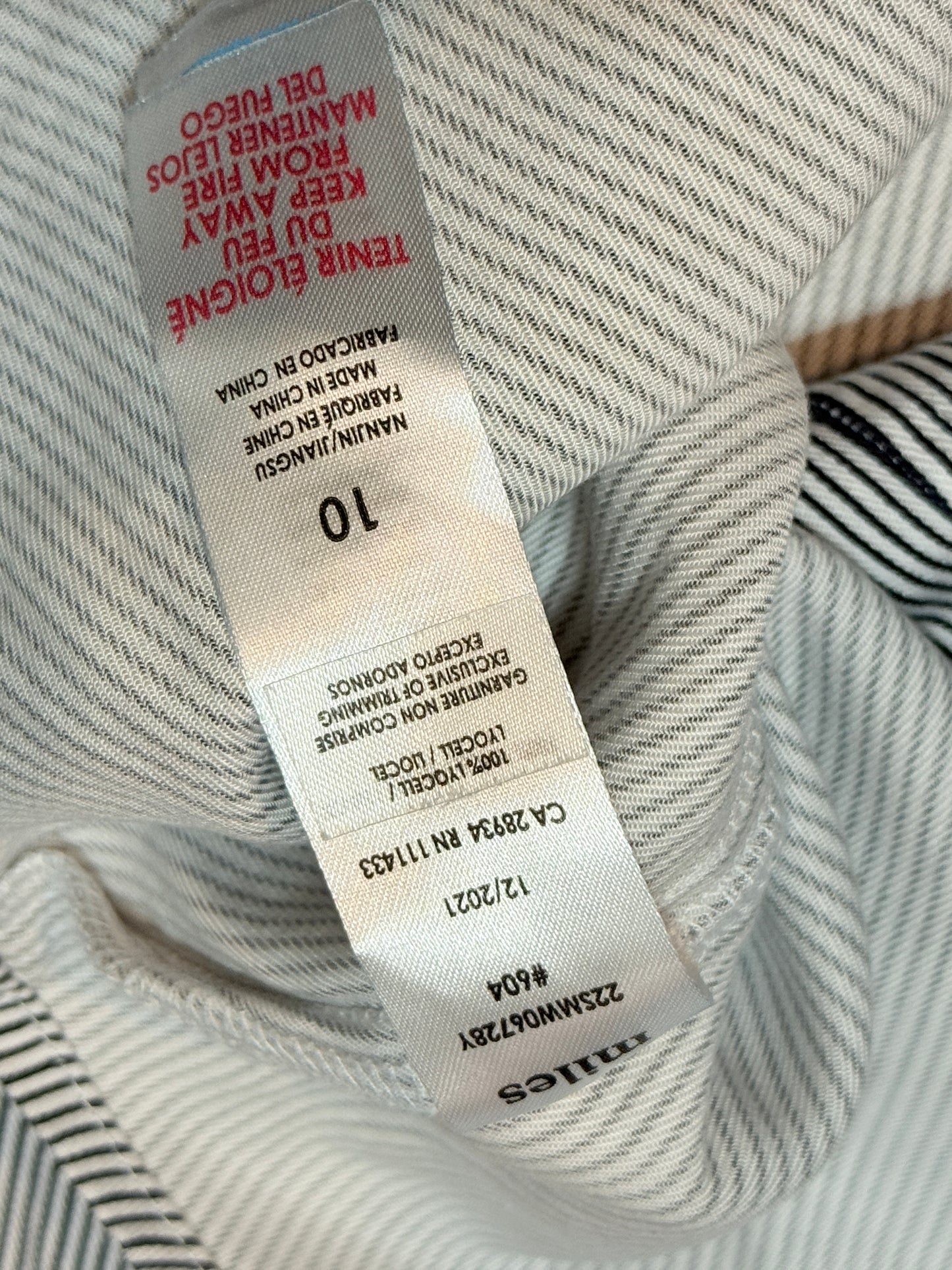 Miles the Label 10Y Button Up NWT