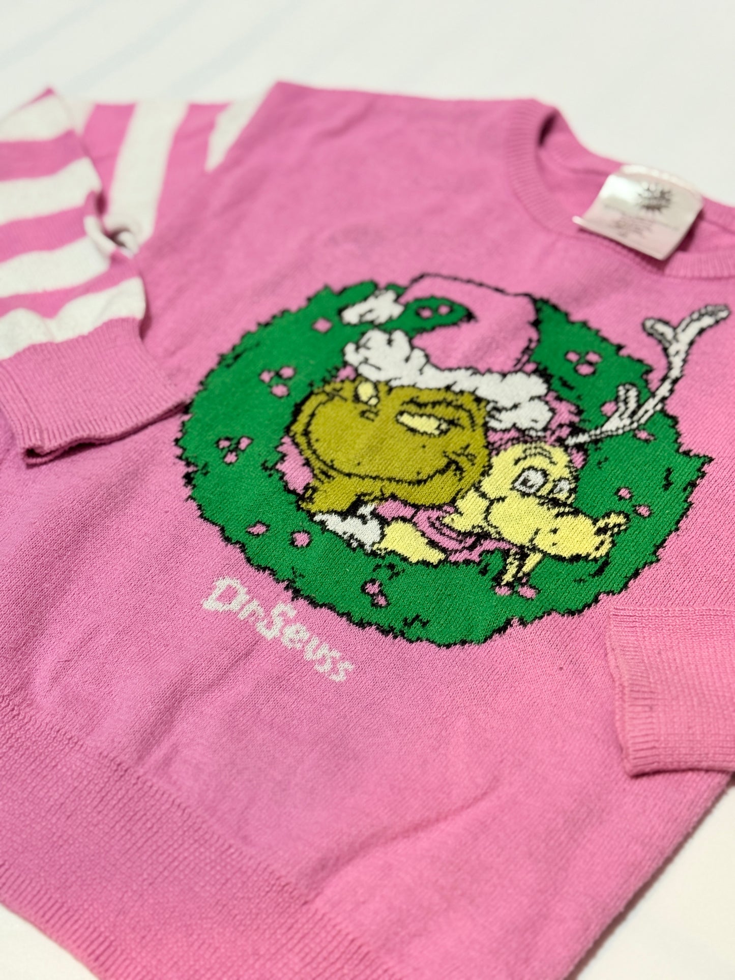 Grinch Cindy Lou Sweater 4T