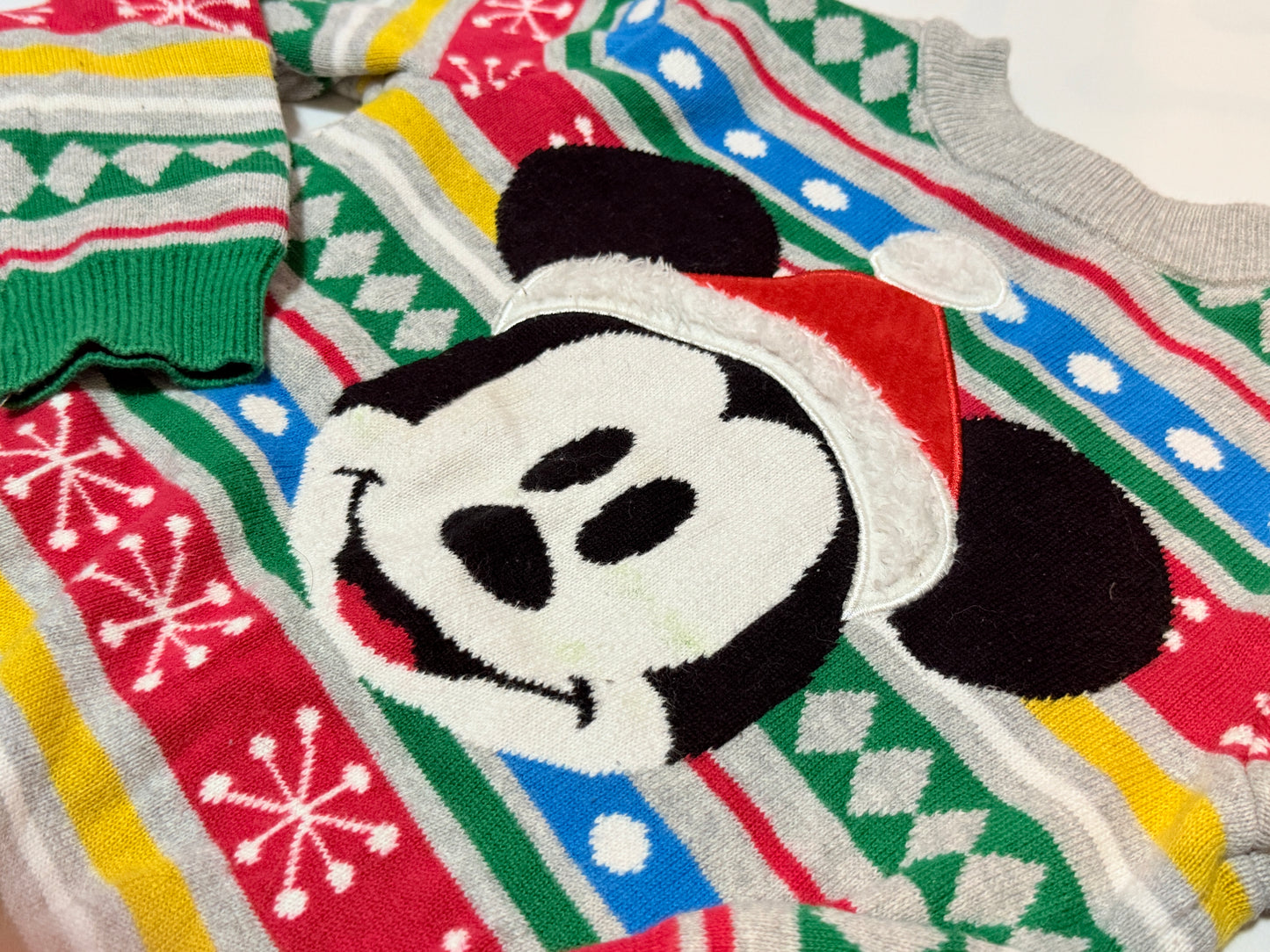 Disney Mickey Mouse 4Y Knit Sweater
