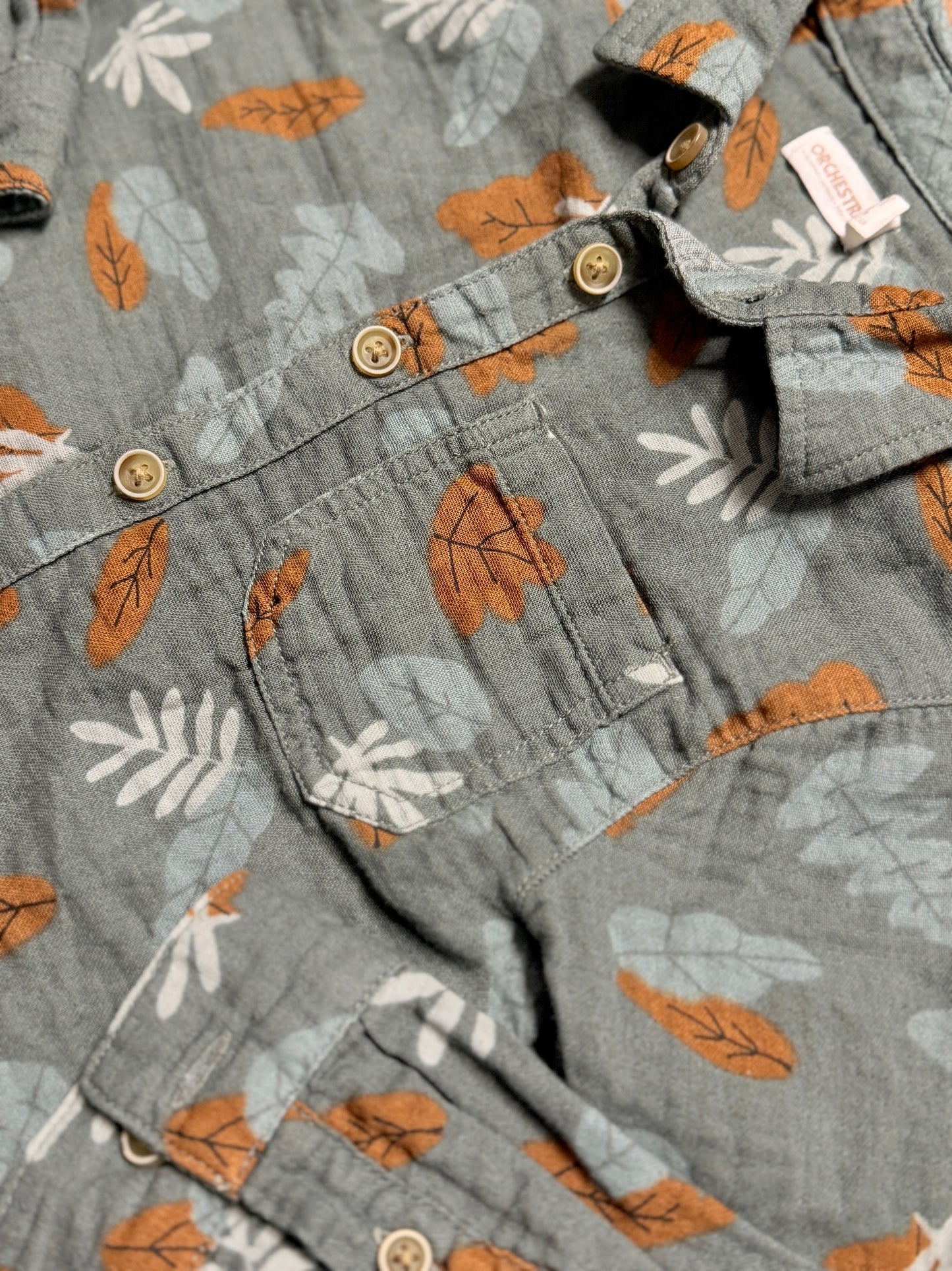 Orchestra 3Y Long Sleeve Button Up