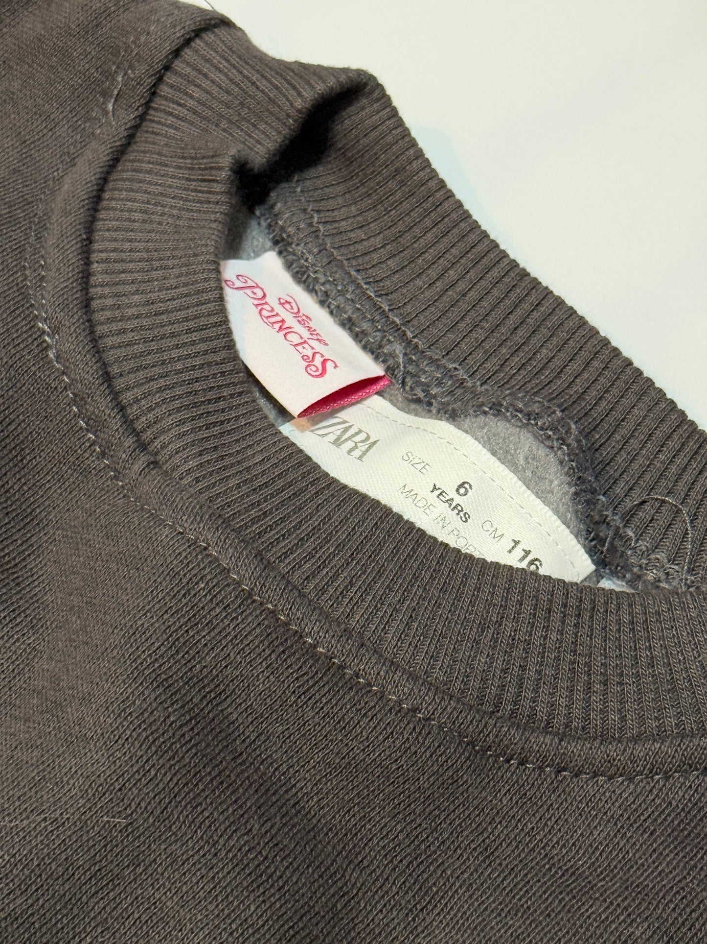 Zara Snow White Crew Neck 6y