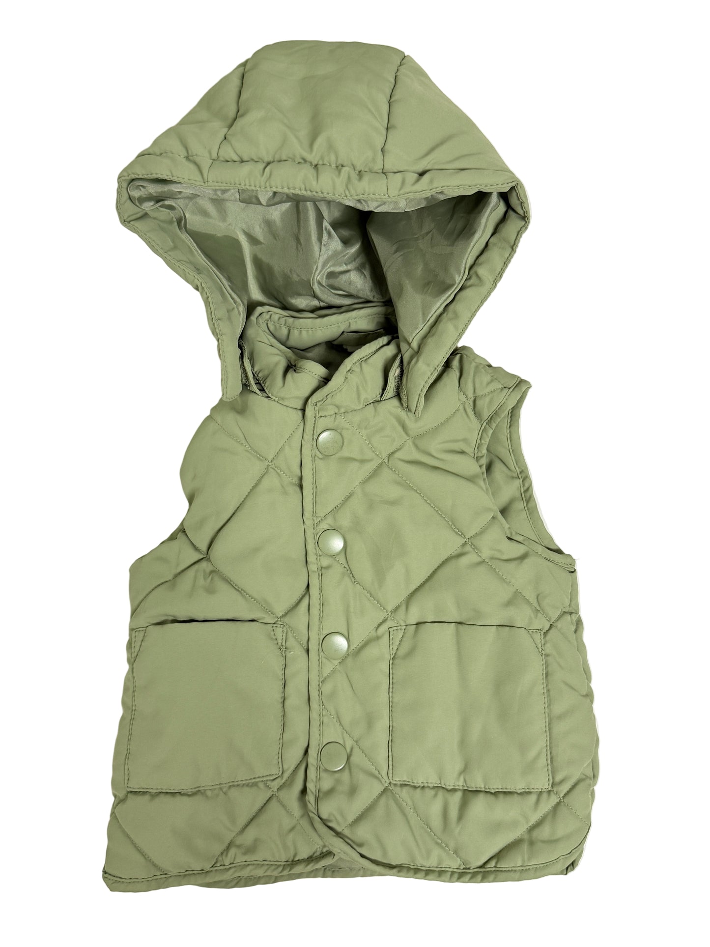 H&M Vest with detachable hood 2-4m