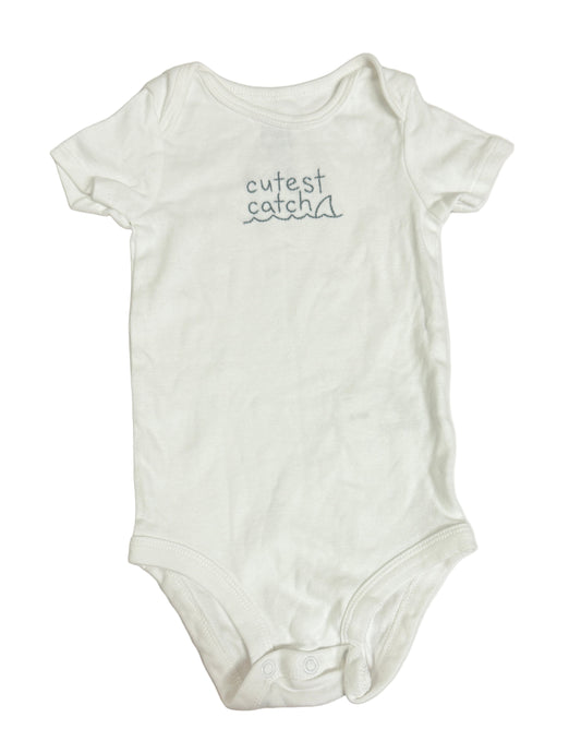Carter's Cutest Catch Embroidered Onesie 6-9m