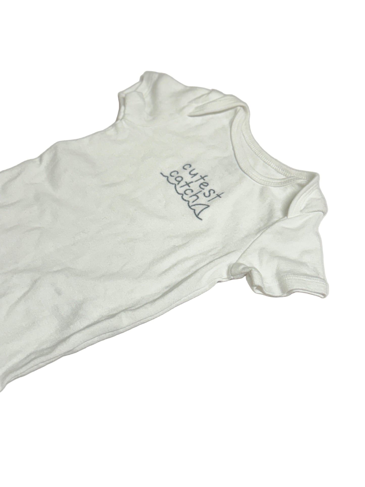 Carter's Cutest Catch Embroidered Onesie 6-9m
