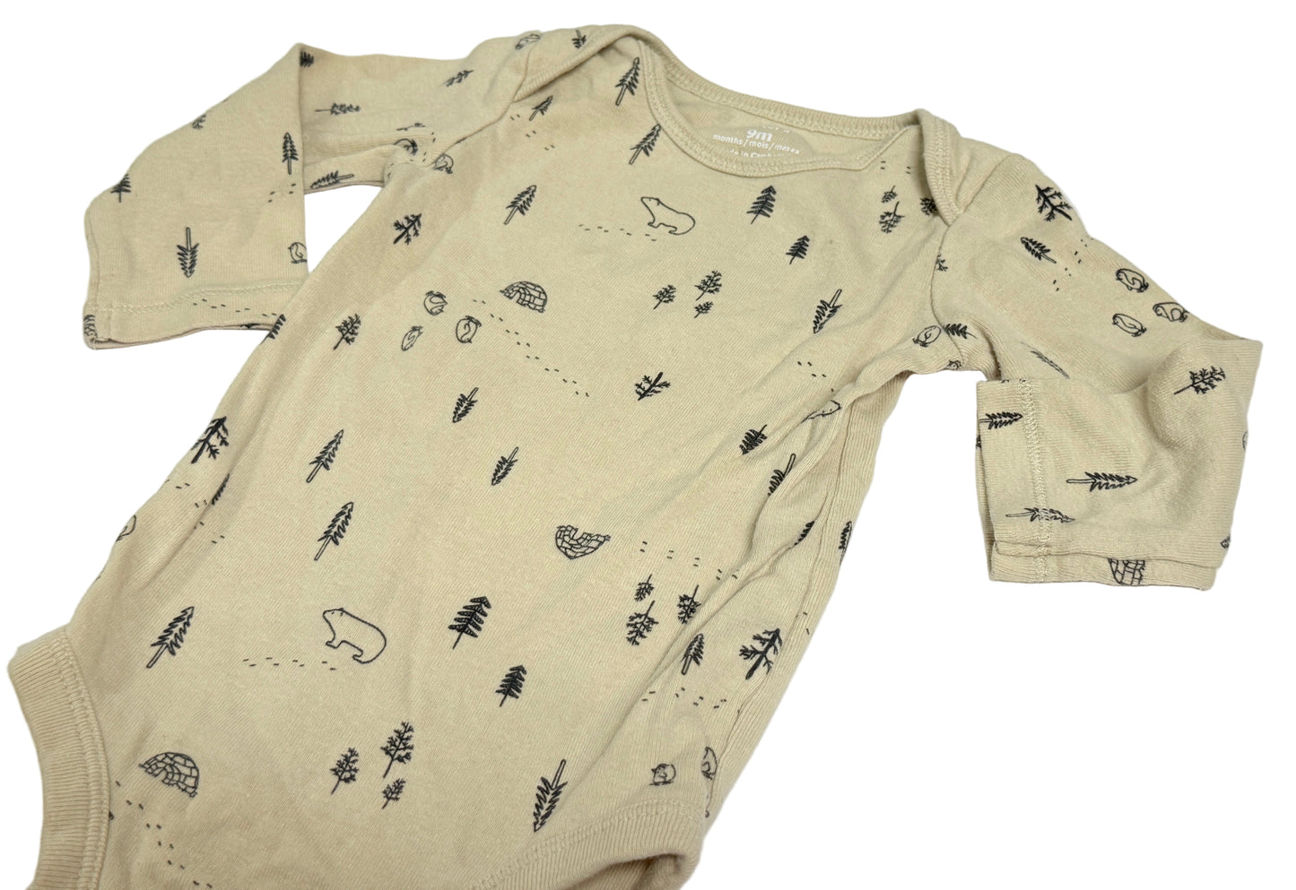 Carter's 9m Onesie Bears & Tree Print