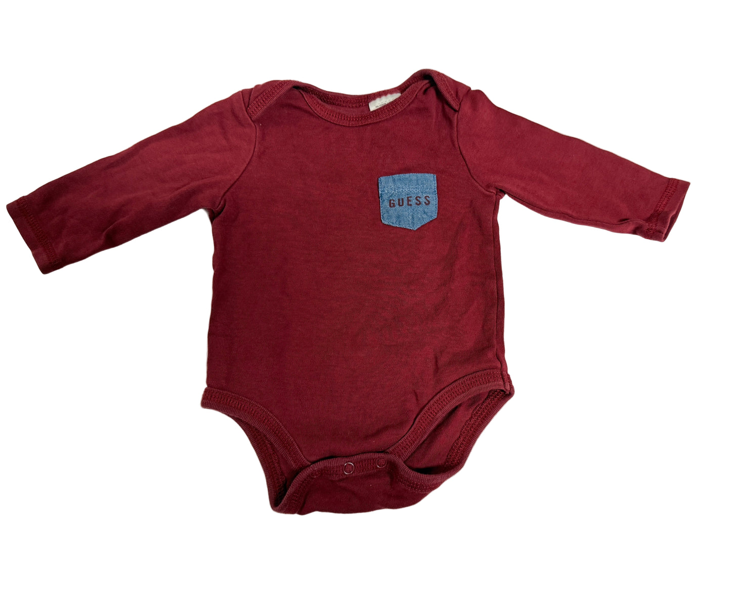 Guess long Sleeve Onesie 3-6m
