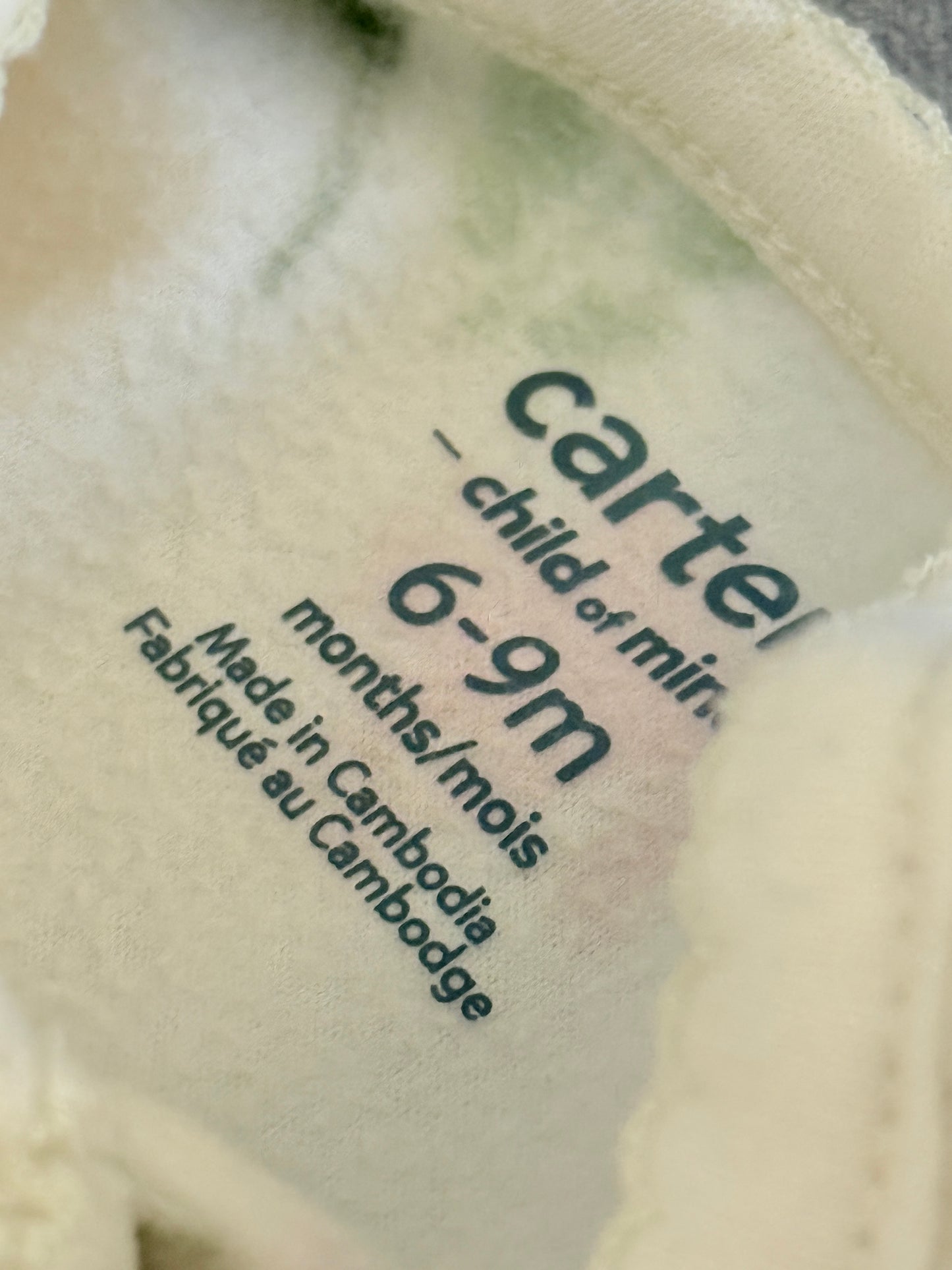Carter's Floral Fleece 6-9m