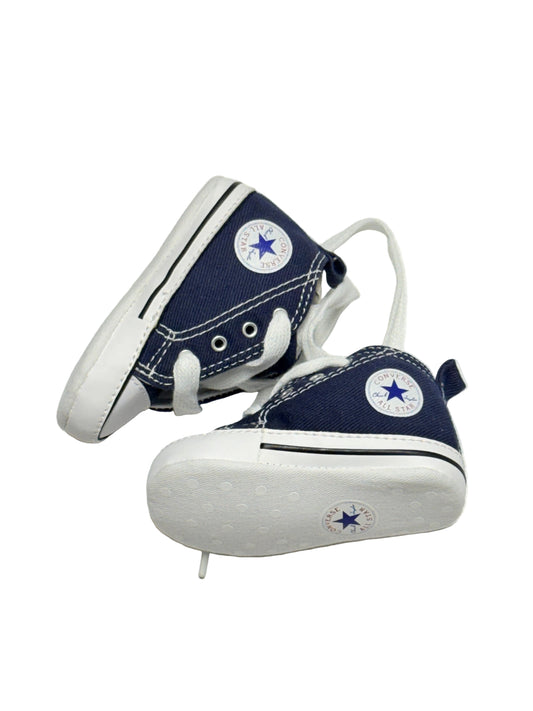 Converse Chuck Taylor All Star Crib Shoes Navy Size 2