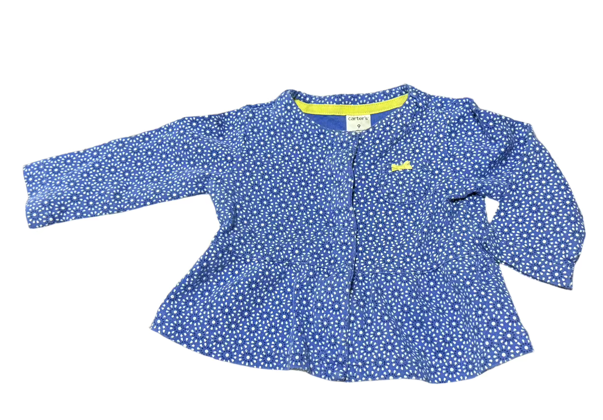 Carters patterned sweater 9m
