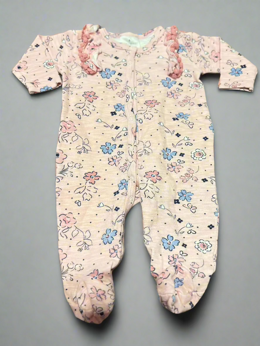Lauren Ashley Cotton sleeper 0-3m