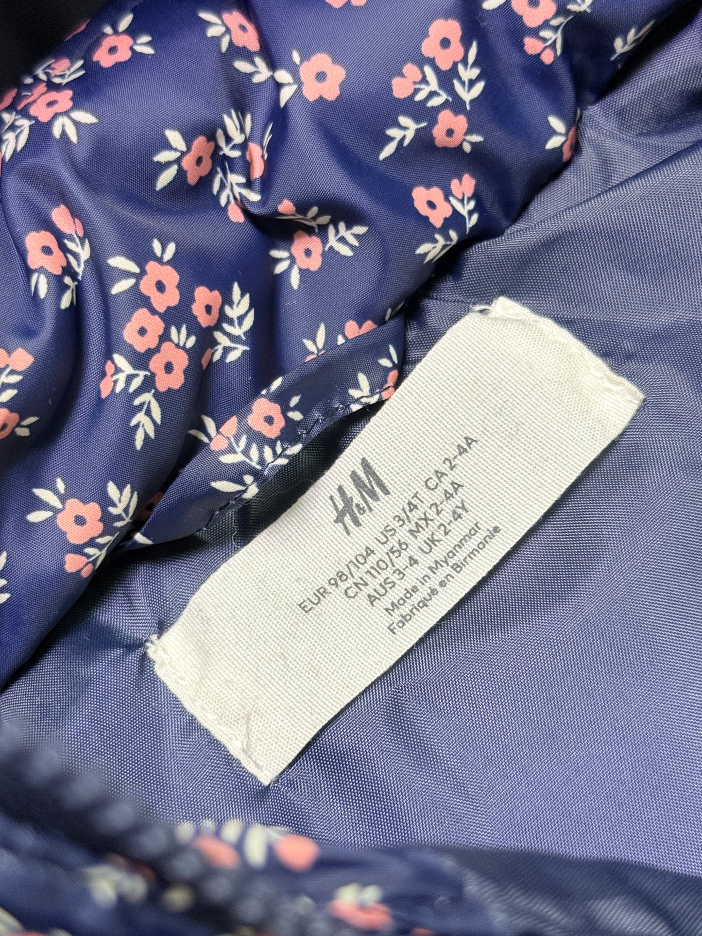 H&M Puffer Vest 2-4Y