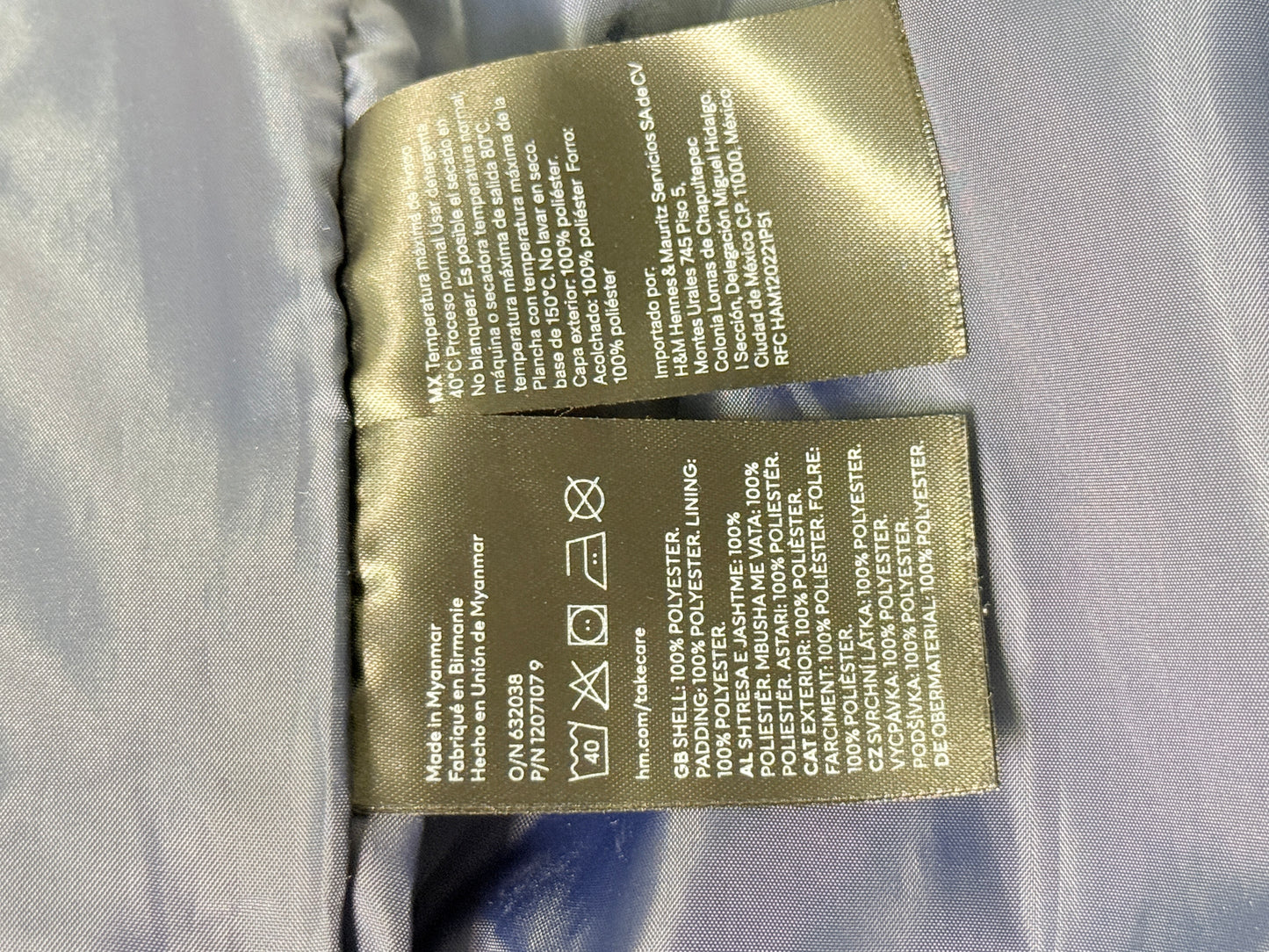 H&M Puffer Vest 2-4Y