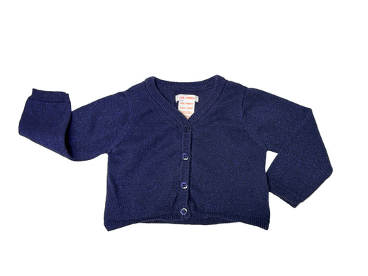 Joe Fresh Sparkle Knit cardigan 6-12m